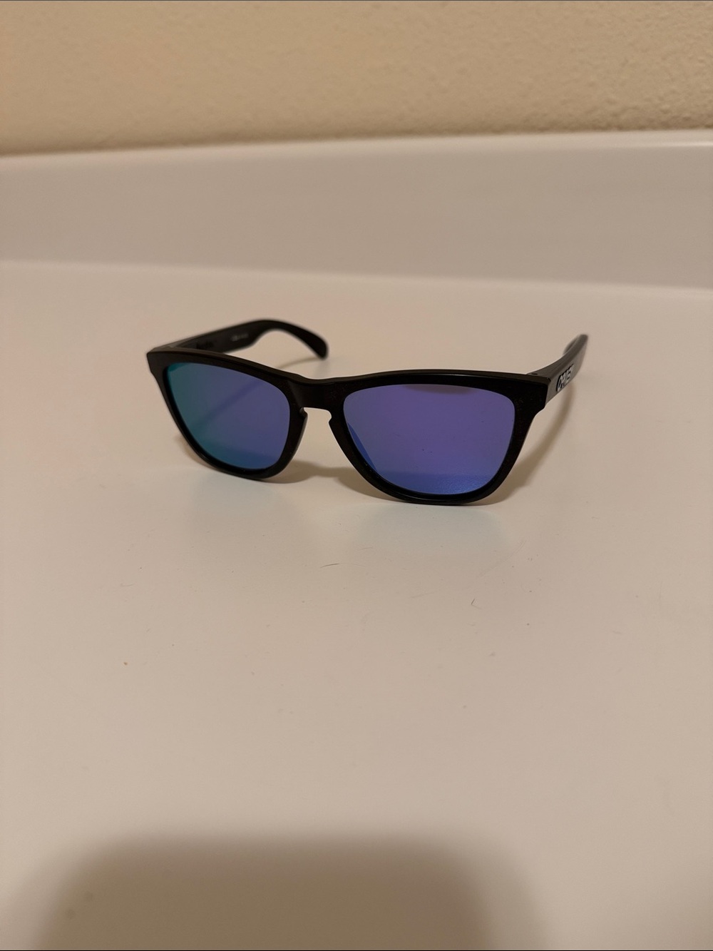 Oakley Sunglasses with Blue Mirrored Lenses